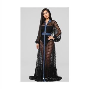 Fashion nova mesh dress